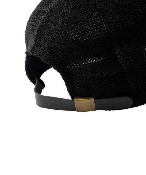 Subciety(サブサエティ)の「Thermo linen cap(キャップ・メンズ・ネイビー/ブラック/グリーン・FREE)」の5枚目の写真