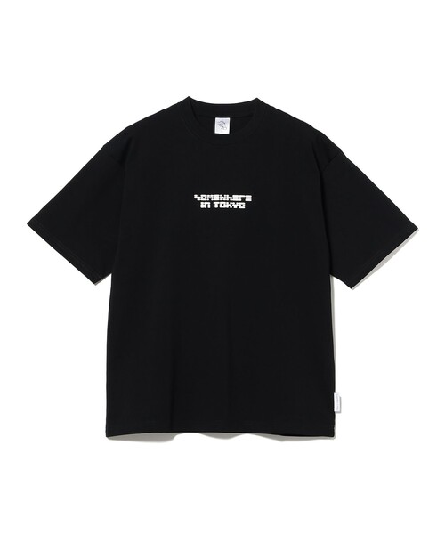 TOKYO CULTUART by BEAMS(トウキョウカルチャートバイビームス)の「Somewhere in Tokyo / Det-riot Logo Tee Designed by SiT(Tシャツ/カットソー・レディース・ブラック/ホワイト・MEDIUM/LARGE/X-LARGE)」の2枚目の写真