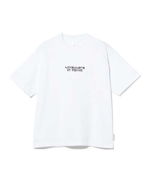 TOKYO CULTUART by BEAMS(トウキョウカルチャートバイビームス)の「Somewhere in Tokyo / Det-riot Logo Tee Designed by SiT(Tシャツ/カットソー・レディース・ブラック/ホワイト・MEDIUM/LARGE/X-LARGE)」の6枚目の写真