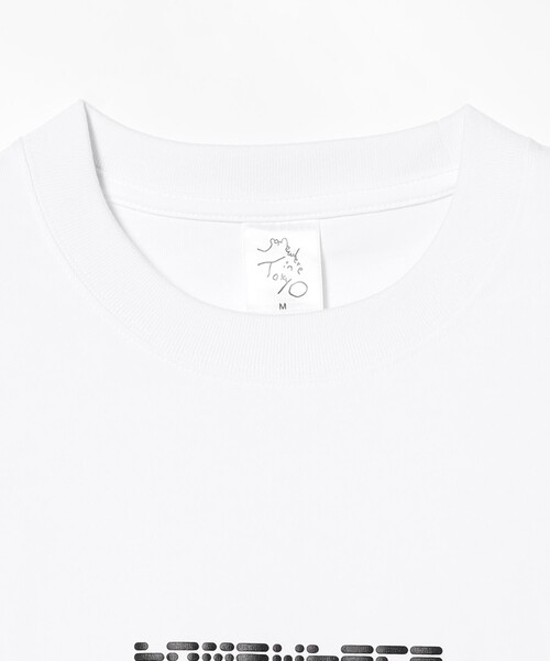 TOKYO CULTUART by BEAMS(トウキョウカルチャートバイビームス)の「Somewhere in Tokyo / Det-riot Logo Tee Designed by SiT(Tシャツ/カットソー・レディース・ブラック/ホワイト・MEDIUM/LARGE/X-LARGE)」の7枚目の写真