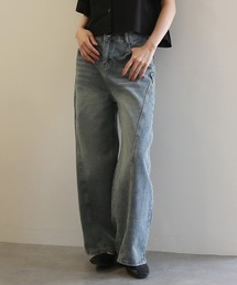 ZOZO限定 バレルレッグデニムパンツ