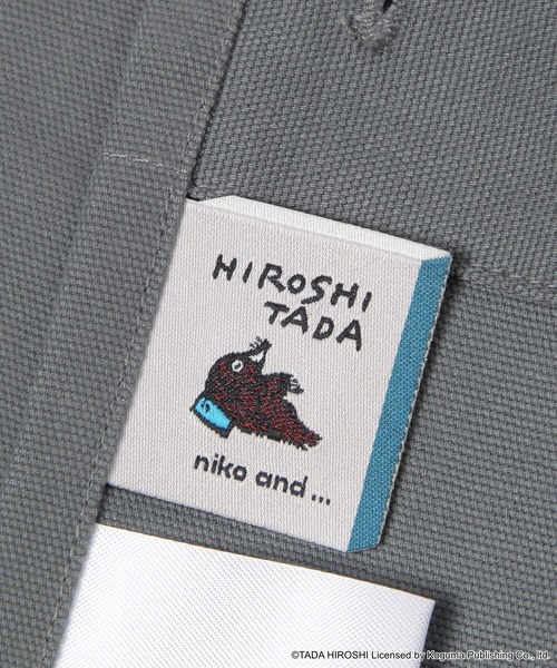 niko and...（ニコアンド）の「【多田ヒロシ】コラボエプロン（エプロン・レディース・グレー/オレンジ・0）」の13枚目の写真