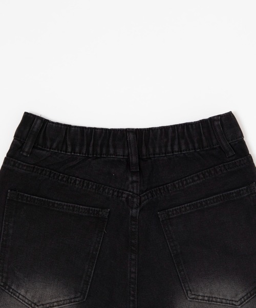 Figments(フィグメンツ)の「クリスタルバギーパンツ(デニムパンツ・レディース・ブラック・LARGE/SMALL/MEDIUM)」の9枚目の写真