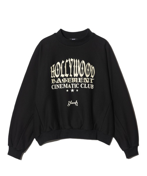 glamb（グラム）の「Hollywood Basement Sweat / ハリウッドベースメントスウェット（スウェット・メンズ・ブラック/ネイビー/オレンジ・S/M/L）」の4枚目の写真