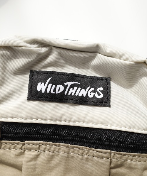 WILD THINGS(ワイルドシングス)の「ミニショルダーバッグ(ショルダーバッグ・メンズ・ターコイズブルー/ベージュ/ブラック/グレー・FREE)」の9枚目の写真