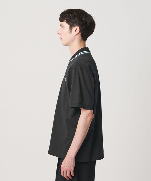 FRED PERRY（フレッドペリー）の「【別注】＜FRED PERRY＞ツインティップ ボタンスルー シャツ（シャツ/ブラウス・メンズ・ブラック/ダークグレー・M/L/XL）」の16枚目の写真