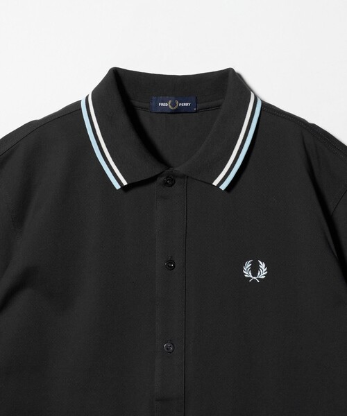 FRED PERRY（フレッドペリー）の「【別注】＜FRED PERRY＞ツインティップ ボタンスルー シャツ（シャツ/ブラウス・メンズ・ブラック/ダークグレー・M/L/XL）」の12枚目の写真