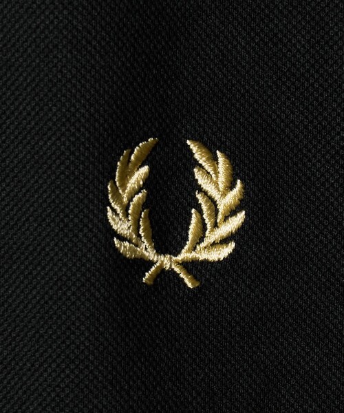 FRED PERRY（フレッドペリー）の「【別注】＜FRED PERRY＞ツインティップ ボタンスルー シャツ（シャツ/ブラウス・メンズ・ブラック/ダークグレー・M/L/XL）」の6枚目の写真
