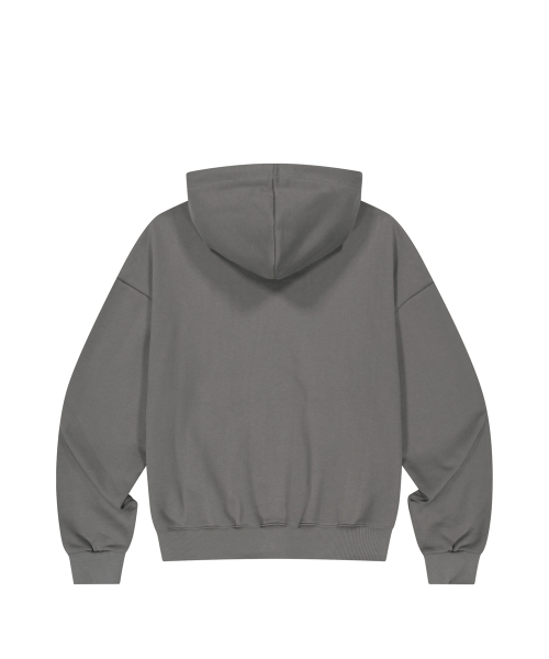 as you are(アズユーアー)の「AYA ビッグロゴフードジップアップダークグレー(パーカー・レディース・その他・SMALL/MEDIUM)」の6枚目の写真
