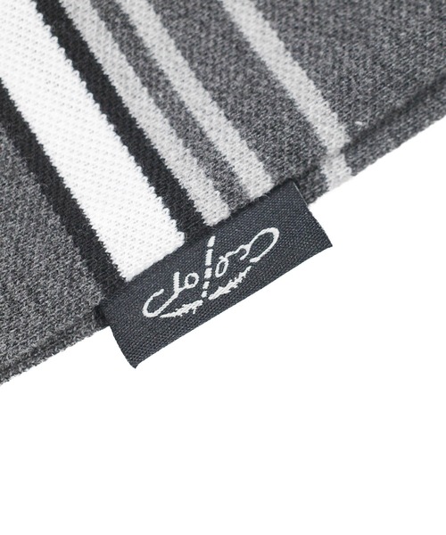 Cal Top（キャルトップ）の「【T19】【Cal Top/キャルトップ】STRIPE POLO SHIRTS（ポロシャツ・メンズ・ブラック/チャコールグレー・SMALL/MEDIUM）」の16枚目の写真