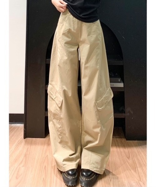 Dream garden（ドリームガーデン）の「パンツ（その他パンツ・レディース・カーキ/ベージュ/ブラック・SMALL/MEDIUM/LARGE）」の6枚目の写真
