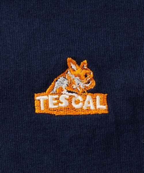 The Endless Summer（エンドレスサマー）の「[THE ENDLESS SUMMER/エンドレスサマー] 別注 TES CAL ワンポイントロゴ刺繍 バックプリントTシャツ（Tシャツ/カットソー・レディース・ブラック/ネイビー/ホワイト・L/M/S/XL）」の17枚目の写真