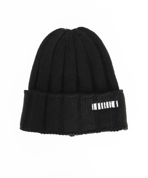 felkod（フィルコッド）の「mko13693- Wide Rib Knit Beanie ローゲージニット帽(F26A350)（ニットキャップ/ビーニー・メンズ・グレー/ブラック×ピンク/ブラック×ホワイト/サンドベージュ・FREE）」の15枚目の写真