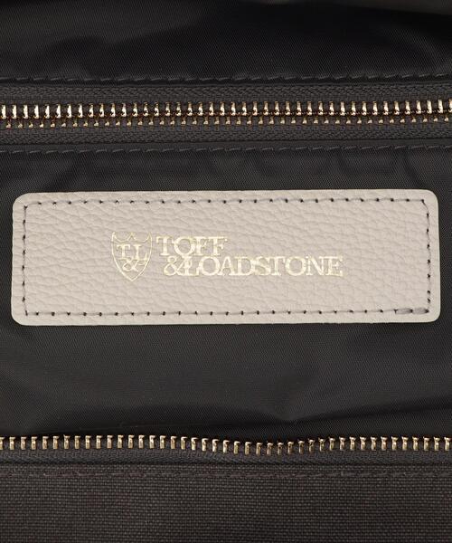 TOFF&LOADSTONE(トフアンドロードストーン)の「VIA glide (ヴィア・グライド)(ボストンバッグ・レディース・ブラック/ブラウン系/チャコールグレー・00)」の17枚目の写真