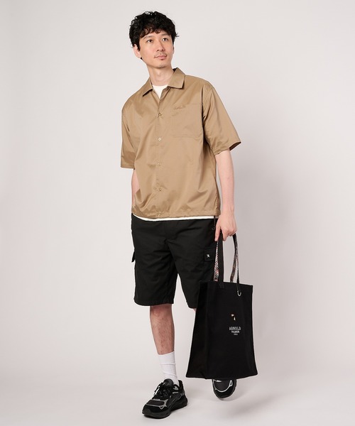 Arnold Palmer(アーノルドパーマー)の「URBAN BREEZE 半袖シャツ(シャツ/ブラウス・メンズ・ネイビー/グレー/ベージュ・LL/M/L)」の6枚目の写真