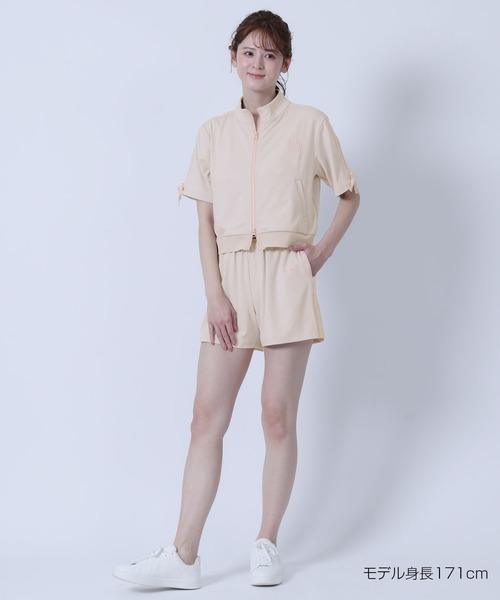 MARY QUANT(マリークワント)の「FOOTBALLコレクションデザイン ジャケット(ジャージ・レディース・ホワイト/ブルー/グレージュ・M)」の15枚目の写真