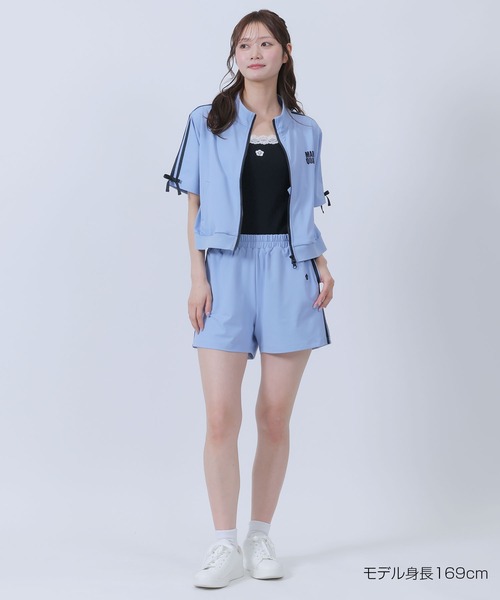 MARY QUANT(マリークワント)の「FOOTBALLコレクションデザイン ジャケット(ジャージ・レディース・ホワイト/ブルー/グレージュ・M)」の21枚目の写真