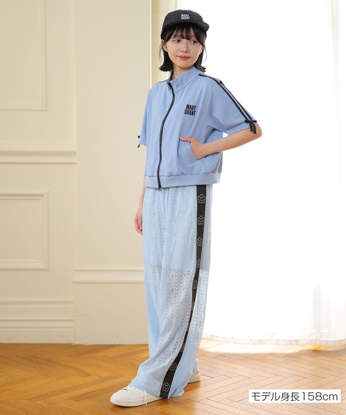 MARY QUANT(マリークワント)の「FOOTBALLコレクションデザイン ジャケット(ジャージ・レディース・ホワイト/ブルー/グレージュ・M)」の22枚目の写真