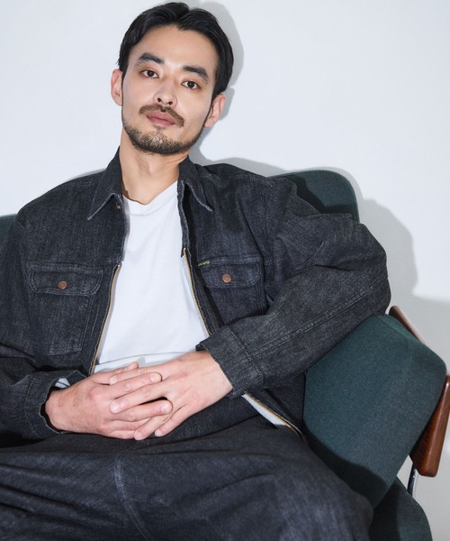 Wrangler(ラングラー)の「【Wrangler meet LE CERCLE par rope】別注/ワイドデニムパンツ/セットアップ対応(デニムパンツ・メンズ・ネイビー/ブラック/グレー・LL/M/L/S)」の11枚目の写真
