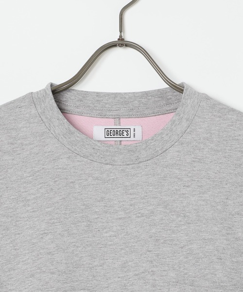 GEORGE'S(ジョージズ)の「<接触冷感>配色機能ドローコード(Tシャツ/カットソー・メンズ・ベージュ/ネイビー/ベージュ系その他/グレー・MEDIUM/LARGE)」の11枚目の写真