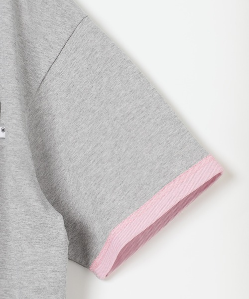 GEORGE'S(ジョージズ)の「<接触冷感>配色機能ドローコード(Tシャツ/カットソー・メンズ・ベージュ/ネイビー/ベージュ系その他/グレー・MEDIUM/LARGE)」の13枚目の写真
