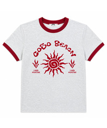 CCアートワークリンガーTシャツ (4 COLORS)
