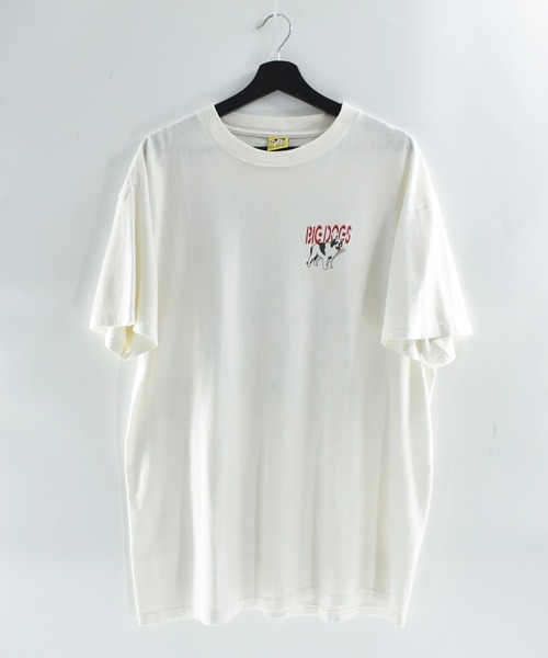 VINTAGE(ヴィンテージ)の「【USED】90’s BIG DOGS “PUT YOUR TAIL ON THE LINE” Tシャツ USA製(Tシャツ/カットソー・メンズ・ホワイト・X-LARGE)」の5枚目の写真