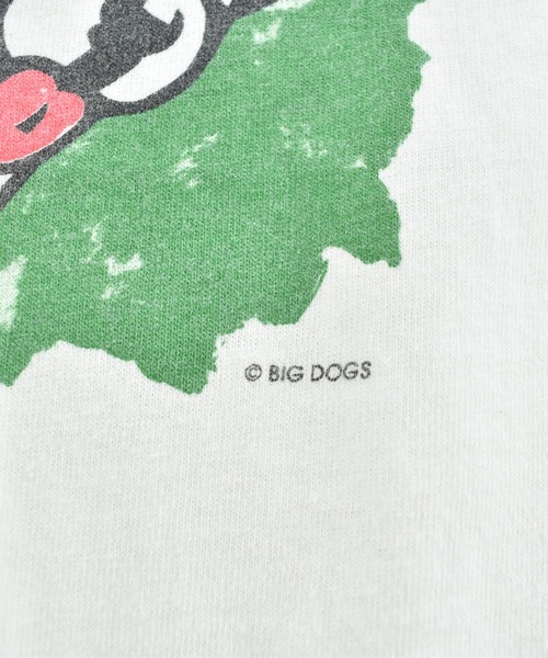VINTAGE(ヴィンテージ)の「【USED】90’s BIG DOGS “PUT YOUR TAIL ON THE LINE” Tシャツ USA製(Tシャツ/カットソー・メンズ・ホワイト・X-LARGE)」の4枚目の写真
