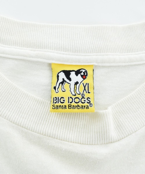 VINTAGE(ヴィンテージ)の「【USED】90’s BIG DOGS “PUT YOUR TAIL ON THE LINE” Tシャツ USA製(Tシャツ/カットソー・メンズ・ホワイト・X-LARGE)」の7枚目の写真