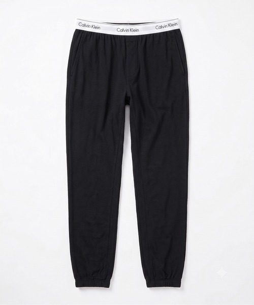 Calvin Klein(カルバン・クライン)の「Calvin Klein ラウンジウェア フルレングスパンツ(その他パンツ・メンズ・ブラック・SMALL/MEDIUM)」の1枚目の写真