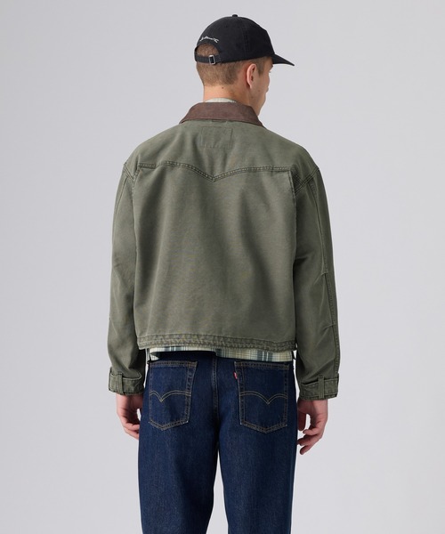 Levi's(リーバイス)の「Levi's/リーバイス ヒルトップ ジャケット(ブルゾン・メンズ・カーキ・S/M/L/XL)」の3枚目の写真