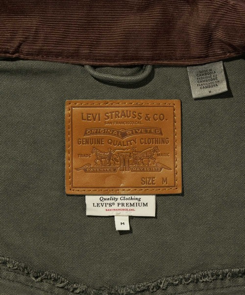 Levi's(リーバイス)の「Levi's/リーバイス ヒルトップ ジャケット(ブルゾン・メンズ・カーキ・S/M/L/XL)」の9枚目の写真