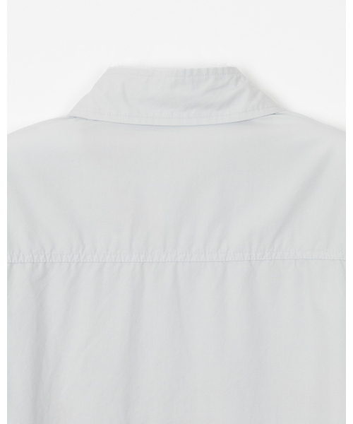 THEENDQUESTION（ジエンドクエスチョン）の「Cotton bio shirt / LIGHT BLUE（シャツ/ブラウス・レディース・その他・1/2）」の4枚目の写真