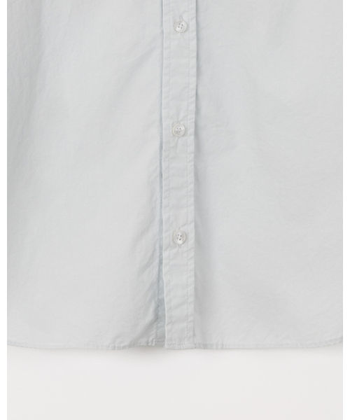 THEENDQUESTION（ジエンドクエスチョン）の「Cotton bio shirt / LIGHT BLUE（シャツ/ブラウス・レディース・その他・1/2）」の7枚目の写真