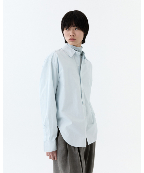 THEENDQUESTION（ジエンドクエスチョン）の「Cotton bio shirt / LIGHT BLUE（シャツ/ブラウス・レディース・その他・1/2）」の11枚目の写真