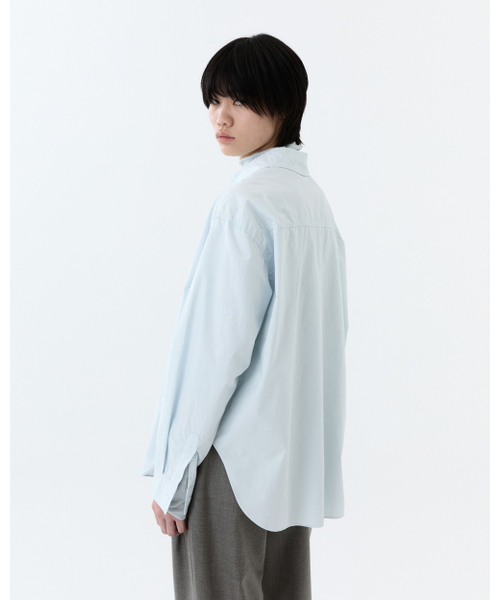 THEENDQUESTION（ジエンドクエスチョン）の「Cotton bio shirt / LIGHT BLUE（シャツ/ブラウス・レディース・その他・1/2）」の12枚目の写真