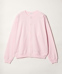 【WEB限定】クルーネック スウェット カーディガン