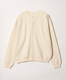 【WEB限定】クルーネック スウェット カーディガン