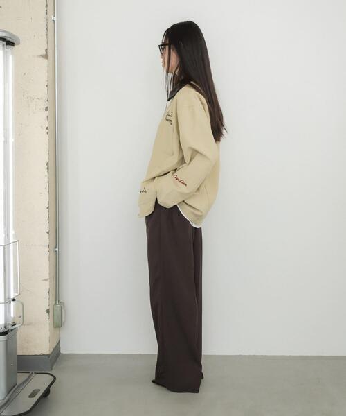 PICCADILLY(ピカデリー)の「『別注』PICCADILLY×URBAN RESEARCH 刺繍カバーオール(カバーオール・レディース・ベージュ/ナチュラル・FREE)」の8枚目の写真