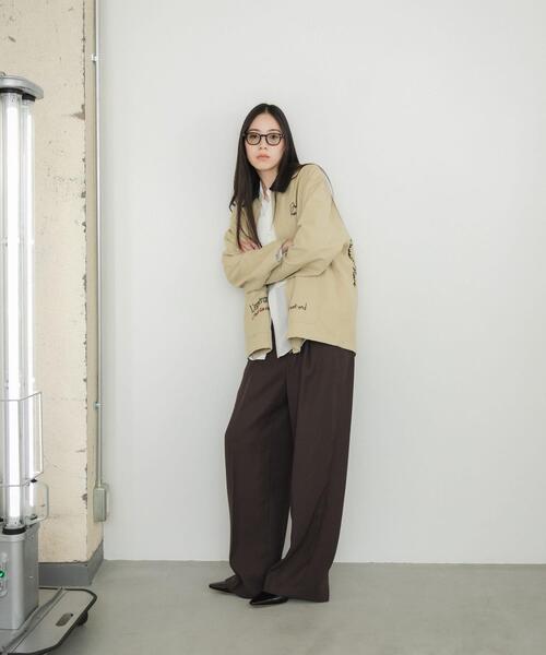 PICCADILLY(ピカデリー)の「『別注』PICCADILLY×URBAN RESEARCH 刺繍カバーオール(カバーオール・レディース・ベージュ/ナチュラル・FREE)」の9枚目の写真