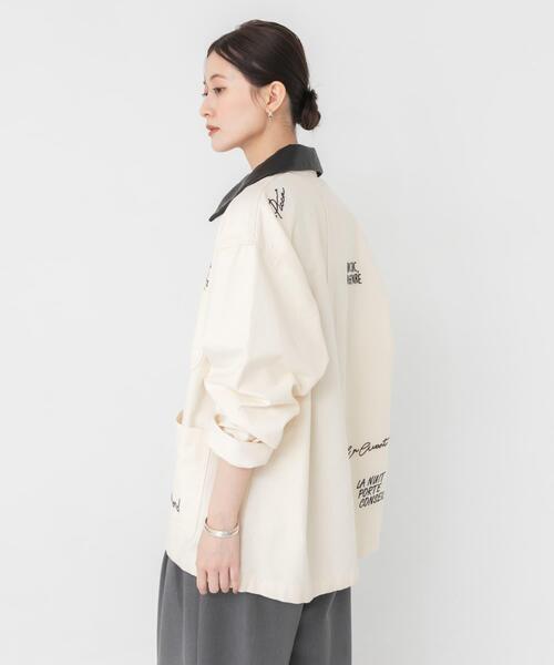 PICCADILLY(ピカデリー)の「『別注』PICCADILLY×URBAN RESEARCH 刺繍カバーオール(カバーオール・レディース・ベージュ/ナチュラル・FREE)」の21枚目の写真