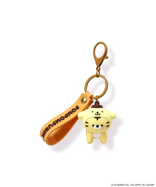 なかよしPVCキーホルダー POMPOMPURIN×トラ（キーホルダー