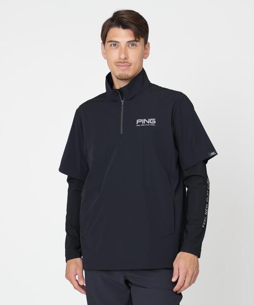 PING APPAREL】レイヤードツインセット（ブルゾン）｜PING（ピン）の