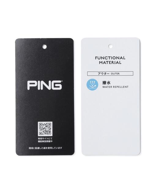 PING(ピン)の「【PING APPAREL】レイヤードツインセット(ブルゾン・メンズ・ブラック/カーキ/ホワイト・M/LL1/S/L/LL)」の12枚目の写真