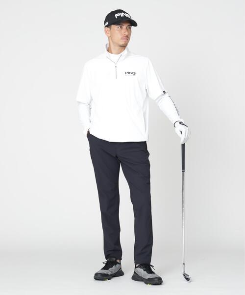 PING(ピン)の「【PING APPAREL】レイヤードツインセット(ブルゾン・メンズ・ブラック/カーキ/ホワイト・M/LL1/S/L/LL)」の15枚目の写真