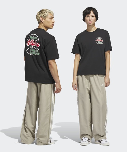 adidas(アディダス)の「オリジナルス バスケットボール ウインドブレーカー パンツ / アディダスオリジナルス adidas Originals(その他パンツ・メンズ・カーキ・SMALL/XX-LARGE/LARGE/MEDIUM/X-SMALL/X-LARGE)」の2枚目の写真
