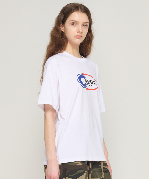 CARGOBROS FOR WOMAN(カーゴブロスフォーウィメン)の「Cサークル半袖Tシャツ(ホワイト)(Tシャツ/カットソー・レディース・その他・SMALL/MEDIUM/LARGE/X-LARGE/2XL)」の4枚目の写真