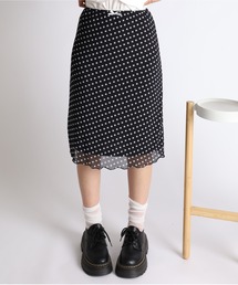 Vini（ヴィニ）の「ピンドットフリルスカート（スカート）」