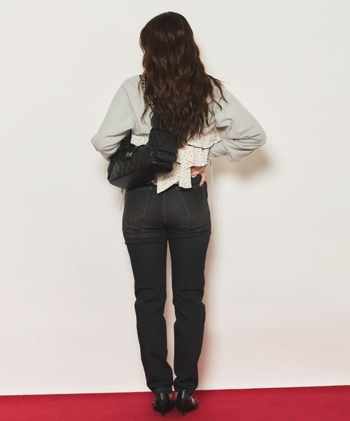 archives(アルシーヴ)の「スキニーデニム(デニムパンツ・レディース・ブラック/ネイビー・SMALL/MEDIUM)」の15枚目の写真