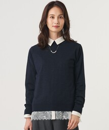 【シーンレスに活躍】PURE WOOL ハイネック ニット